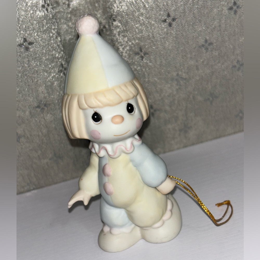 Vintage Precious Moments Birthday Train Clown Figurine